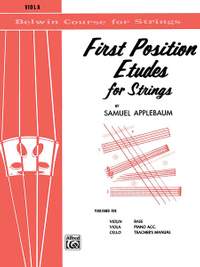 First Position Etudes for Strings