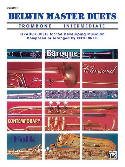 Belwin Master Duets (Trombone), Intermediate Volume 1