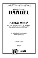 George Frideric Handel: Funeral Anthem for Queen Caroline Product Image