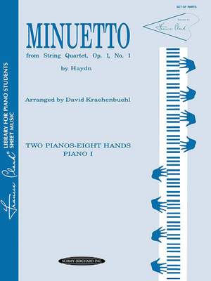 Franz Joseph Haydn: Minuetto from String Quartet, Op. 1, No. 1