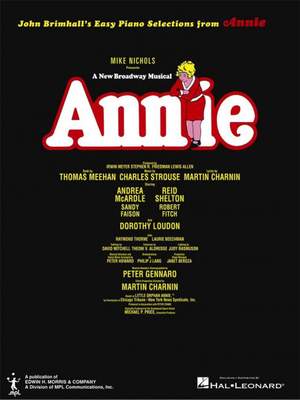 Strouse, C: Annie (easy piano selections)