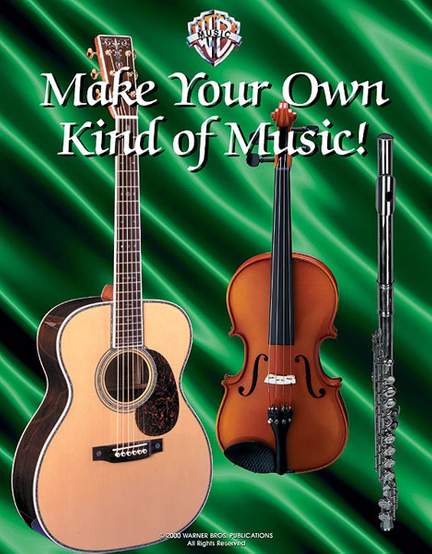 WB Classroom Music Posters