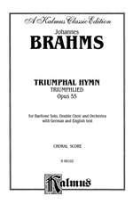 Johannes Brahms: Triumphal Hymn, Op. 55 Product Image
