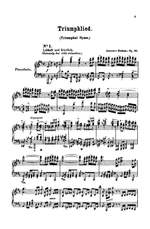 Johannes Brahms: Triumphal Hymn, Op. 55 Product Image