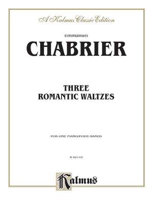 Emmanuel Chabrier: Three Romantic Waltzes