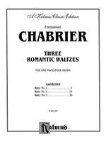 Emmanuel Chabrier: Three Romantic Waltzes Product Image