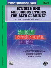 Student Instrumental Course: Studies and Melodious Etudes for Alto Clarinet, Level I