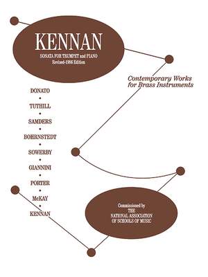 Kent Kennan: Sonata for Trumpet and Piano (Revised 1986 Edition)