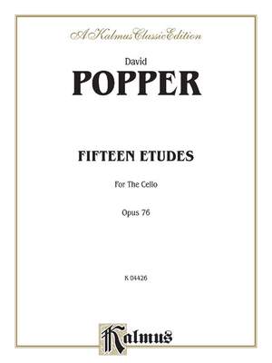 David Popper: Fifteen Etudes for Cello, Op. 76