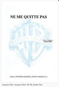 Brel: Ne Me Quitte Pas