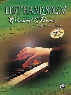 Left-Hand Solos, Book 1 (for left hand alone) Classical Themes