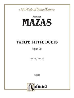 Jacques Mazas: Twelve Little Duets, Op. 70