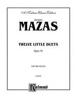 Jacques Mazas: Twelve Little Duets, Op. 70 Product Image