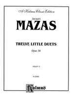 Jacques Mazas: Twelve Little Duets, Op. 38 Product Image