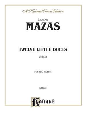 Jacques Mazas: Twelve Little Duets, Op. 38