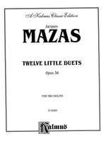 Jacques Mazas: Twelve Little Duets, Op. 38 Product Image