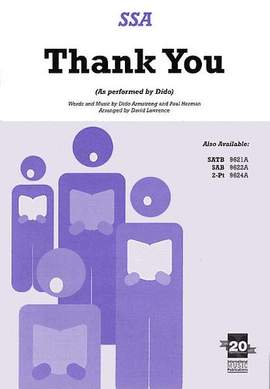Dido: Thank you. SSA accompanied