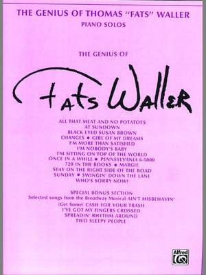 The Genius of Thomas "Fats" Waller