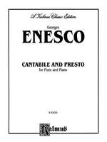 Georges Enesco: Cantabile and Presto Product Image