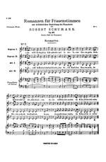 Robert Schumann: Various Choral Works - Romances, Op. 91, Nos. 7-12; Spanish Songs, Op. 74; Minnespiel, Op. 101 Product Image