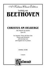 Ludwig van Beethoven: Christ at Mt. Olive, Op. 85 (Christus am Oelberge) Product Image
