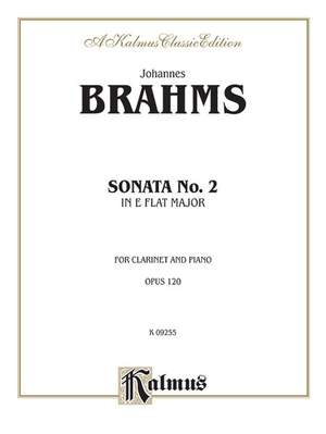 Johannes Brahms: Sonata No. 2 in A-Flat Major, Op. 120