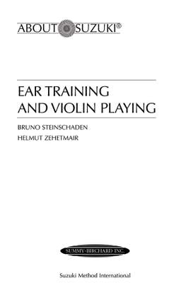 Ear Training and Violin Playing