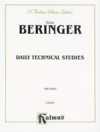 Oscar Beringer: Daily Technical Studies for Piano