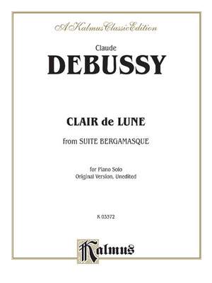 Claude Debussy: Clair de Lune (from Suite Bergamasque)