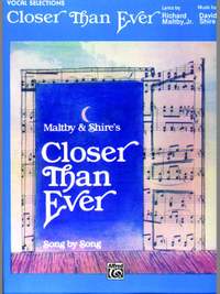 David Shire: Closer Than Ever: Vocal Selections