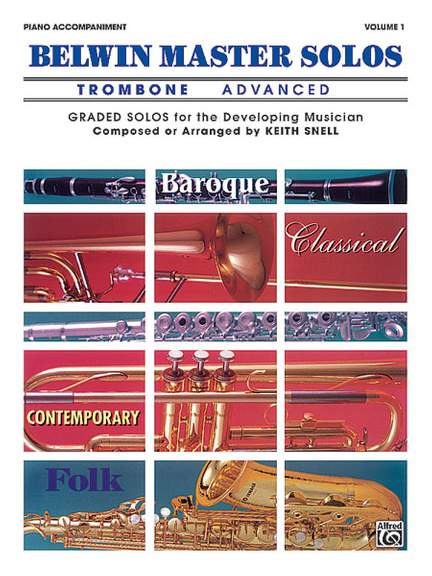 Belwin Master Solos, Volume 1 (Trombone)
