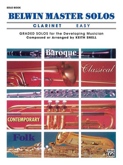 Belwin Master Solos, Volume 1 (Clarinet)