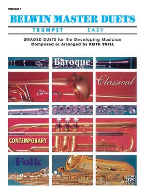 Belwin Master Duets (Trumpet), Easy Volume 1
