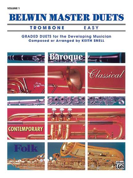 Belwin Master Duets (Trombone), Easy Volume 1