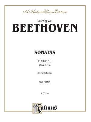 Ludwig van Beethoven: Sonatas (Urtext), Volume I