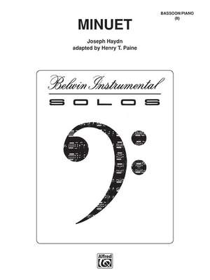 Franz Joseph Haydn: Minuet