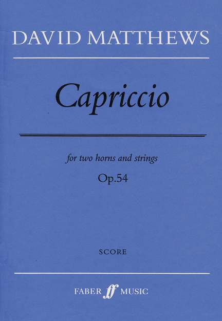David Matthews: Capriccio