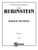Anton Rubinstein: Album of Six Pieces Product Image