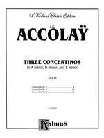 J.B. Accolay: Three Concertinos Product Image