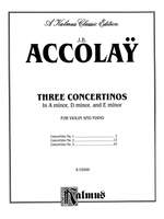 J.B. Accolay: Three Concertinos Product Image