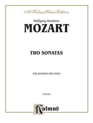 Wolfgang Amadeus Mozart: Two Sonatas