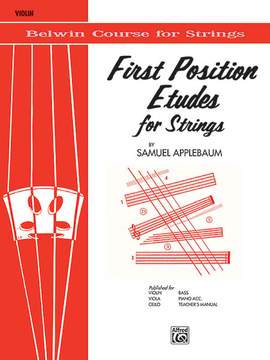 First Position Etudes for Strings
