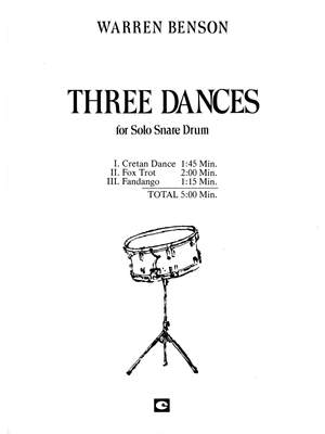 Warren Benson: Three Dances