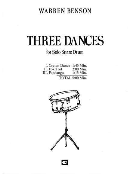 Warren Benson: Three Dances