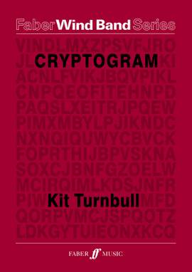 Turnbull, Kit: Cryptogram (wind band score and parts)
