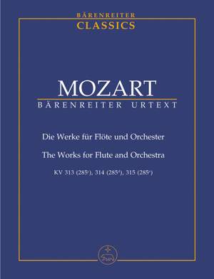 Mozart, WA: Works for Flute and Orchestra, The (K.313, 314, 315) (Urtext)