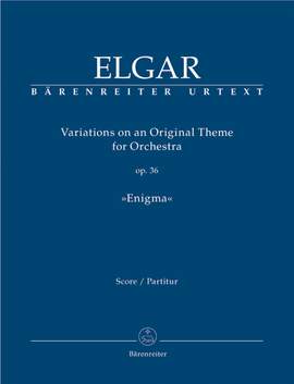 Elgar, E: Variations for Orchestra, Op.36 (Enigma) (Urtext)