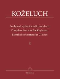 Kozeluch, L: Complete Sonatas for Keyboard Solo Vol. 2 (Urtext)