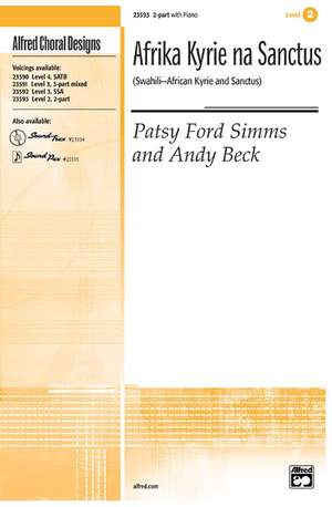 Andy Beck/Patsy Ford Simms: Afrika Kyrie na Sanctus 2-Part