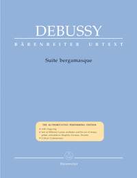 Debussy, Claude: Suite bergamasque (Urtext)